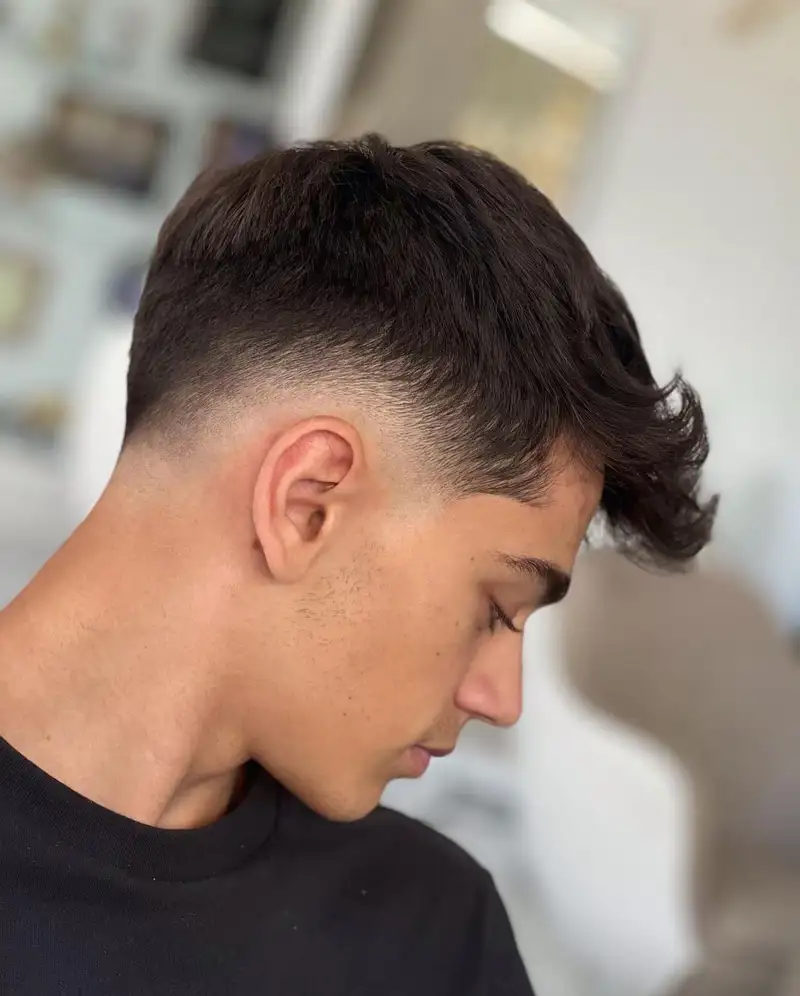 Taper fade, corte de cabello